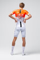 GOBIK Cyklistický dres s krátkym rukávom - ODYSSEY INEOS GRENADIERS 26 - biela/oranžová