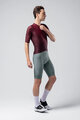 GOBIK Cyklistický dres s krátkym rukávom - ATTITUDE 2.0 - bordová