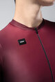GOBIK Cyklistický dres s krátkym rukávom - ATTITUDE 2.0 - bordová