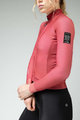GOBIK Cyklistický dres s dlhým rukávom zimný - HYDER WOMEN - ružová