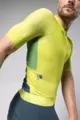 GOBIK Cyklistický dres s krátkym rukávom - CX PRO 3.0 - žltá/zelená