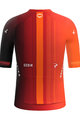 GOBIK Cyklistický dres s krátkym rukávom - REACTIVE INEOS GRENADIERS 2024 - červená/oranžová