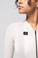 GOBIK Cyklistický dres s krátkym rukávom - CX SOLID - ivory