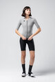 GOBIK Cyklistický dres s krátkym rukávom - CX SOLID - šedá