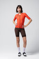 GOBIK Cyklistický dres s krátkym rukávom - CX SOLID - červená