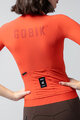 GOBIK Cyklistický dres s krátkym rukávom - CX SOLID - červená