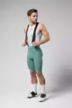 GOBIK Cyklistické nohavice krátke s trakmi - MATT 2.0 K10 - zelená