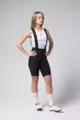 GOBIK Cyklistické nohavice krátke s trakmi - MATT 2.0 K9 W - čierna