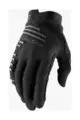 100% SPEEDLAB Cyklistické rukavice dlhoprsté - R-CORE - čierna