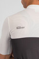 SPORTFUL Cyklistický dres s krátkym rukávom - PISTA - čierna/biela