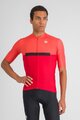 SPORTFUL Cyklistický dres s krátkym rukávom - PISTA - červená