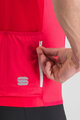 SPORTFUL Cyklistický dres s krátkym rukávom - SRK - červená