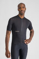 SPORTFUL Cyklistický dres s krátkym rukávom - CLASSIC - čierna