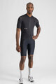 SPORTFUL Cyklistický dres s krátkym rukávom - CLASSIC - čierna