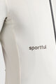 SPORTFUL Cyklistický dres s krátkym rukávom - CLASSIC - biela