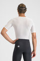 SPORTFUL Cyklistické tričko s krátkym rukávom - PRO BASELAYER - biela