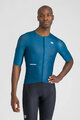 SPORTFUL Cyklistický dres s krátkym rukávom - LIGHT - modrá