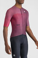 SPORTFUL Cyklistický dres s krátkym rukávom - LIGHT - fialová/bordová