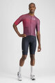 SPORTFUL Cyklistický dres s krátkym rukávom - LIGHT - fialová/bordová