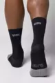 GOBIK Cyklistické ponožky klasické - LIGHTWEIGHT 2.0 - čierna/šedá