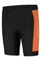 SCOTT Cyklistické nohavice krátke bez trakov - RC PRO JR - oranžová/čierna