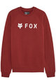 FOX mikina - ABSOLUTE FLEECE - červená