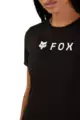 FOX Cyklistický dres s krátkym rukávom - W ABSOLUTE - čierna