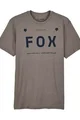 FOX Cyklistické tričko s krátkym rukávom - AVIATION PREM - šedá