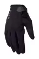 FOX Cyklistické rukavice dlhoprsté - W RANGER GEL - čierna