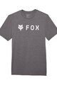 FOX Cyklistické tričko s krátkym rukávom - ABSOLUTE TECH TEE - šedá
