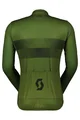SCOTT Cyklistický dres s dlhým rukávom letný - RC TEAM 10 - zelená