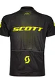 SCOTT Cyklistický dres s krátkym rukávom - RC PRO JR - žltá/čierna