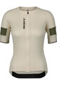 SCOTT Cyklistický dres s krátkym rukávom - ENDURANCE PRO W - béžová/zelená
