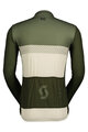 SCOTT Cyklistický dres s dlhým rukávom letný - RC TEAM - zelená/biela