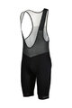 SCOTT Cyklistické nohavice krátke s trakmi - RC TEAM BIB SHORTS - čierna/šedá