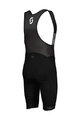 SCOTT Cyklistické nohavice krátke s trakmi - RC TEAM BIB SHORTS - čierna/šedá