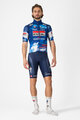 CASTELLI Cyklistická vesta - PRO LIGHT WIND QUICK STEP 2025 - modrá/červená