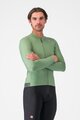 CASTELLI Cyklistický dres s dlhým rukávom zimný - ESPRESSO THERMAL - zelená