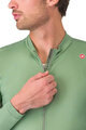 CASTELLI Cyklistický dres s dlhým rukávom zimný - ESPRESSO THERMAL - zelená