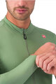 CASTELLI Cyklistický dres s dlhým rukávom zimný - ESPRESSO THERMAL - zelená