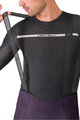 CASTELLI Cyklistické nohavice dlhé s trakmi - ESPRESSO BIBTIGHT - fialová