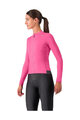 CASTELLI Cyklistický dres s dlhým rukávom zimný - ESPRESSO THERMAL W LS - ružová
