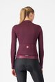 CASTELLI Cyklistický dres s dlhým rukávom zimný - ESPRESSO THERMAL W LS - červená
