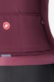 CASTELLI Cyklistický dres s dlhým rukávom zimný - ESPRESSO THERMAL W LS - červená