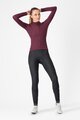 CASTELLI Cyklistický dres s dlhým rukávom zimný - ESPRESSO THERMAL W LS - červená