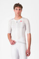 CASTELLI Cyklistický dres s krátkym rukávom - AERO RACE 8S - biela