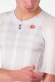 CASTELLI Cyklistický dres s krátkym rukávom - AERO RACE 8S - biela
