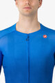 CASTELLI Cyklistický dres s krátkym rukávom - UPF - modrá