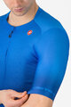 CASTELLI Cyklistický dres s krátkym rukávom - UPF - modrá