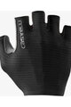 CASTELLI Cyklistické rukavice krátkoprsté - ESPRESSO - čierna